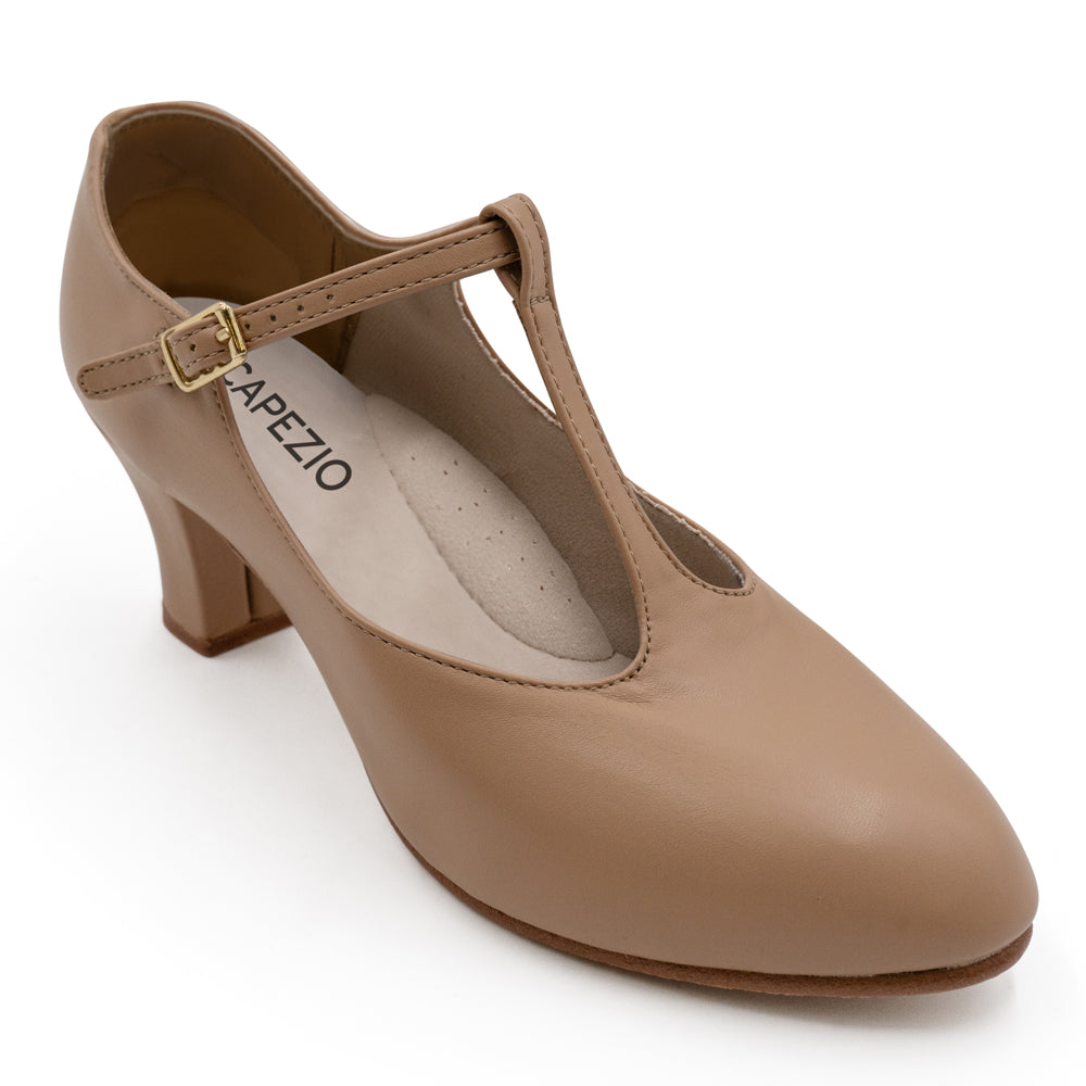 Capezio Jr. Footlight T-Strap