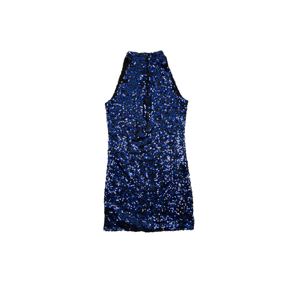 Alexandra Collection Womens Sequin Sparkle Tank Tunic Dress, Women's, Size: 3XL, Blue Alexandra Collection Womens Sequin Sparkle Tank Tunic Dress, Women's, Size: 3XL, Blue
