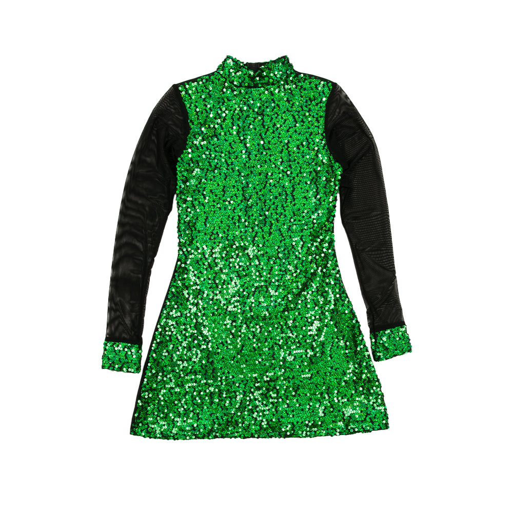 sequin tunic dress Oversized Sequin Tunic Dress Medium / Rose gold