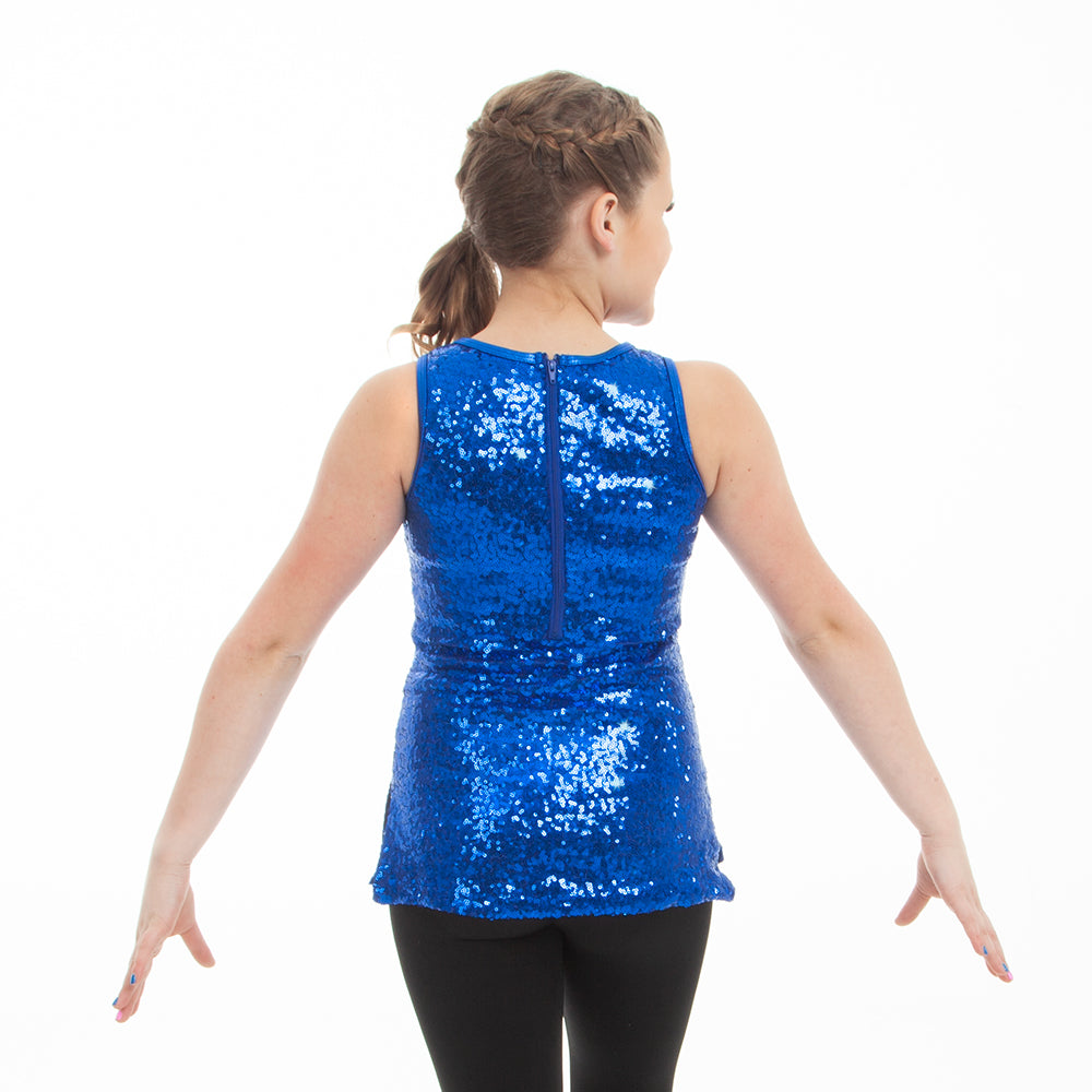 Youth Sequin Tunic Top