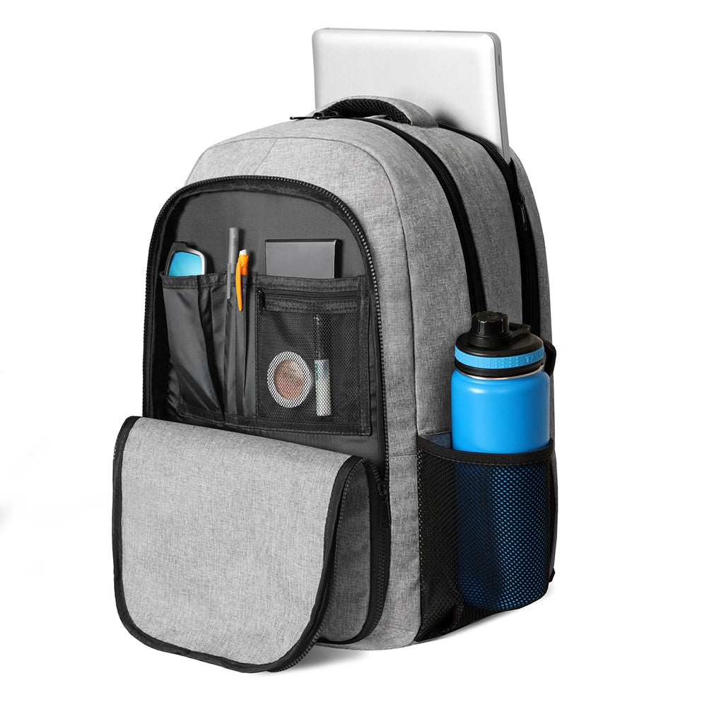 バッグ Mikiosakabe epi Dark Gray x Gray x Blue MoveU Ultimate Full Zip Backpack : MU2215 - Just For Kix