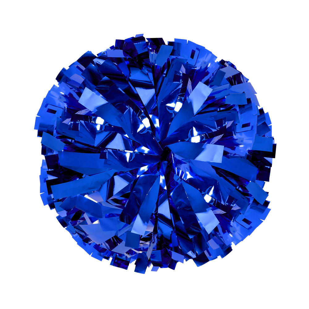 Just For Kix 6" Solid Metallic Pom – High-Energy, Lightweight Cheer & Dance Pom (Sold Individually)