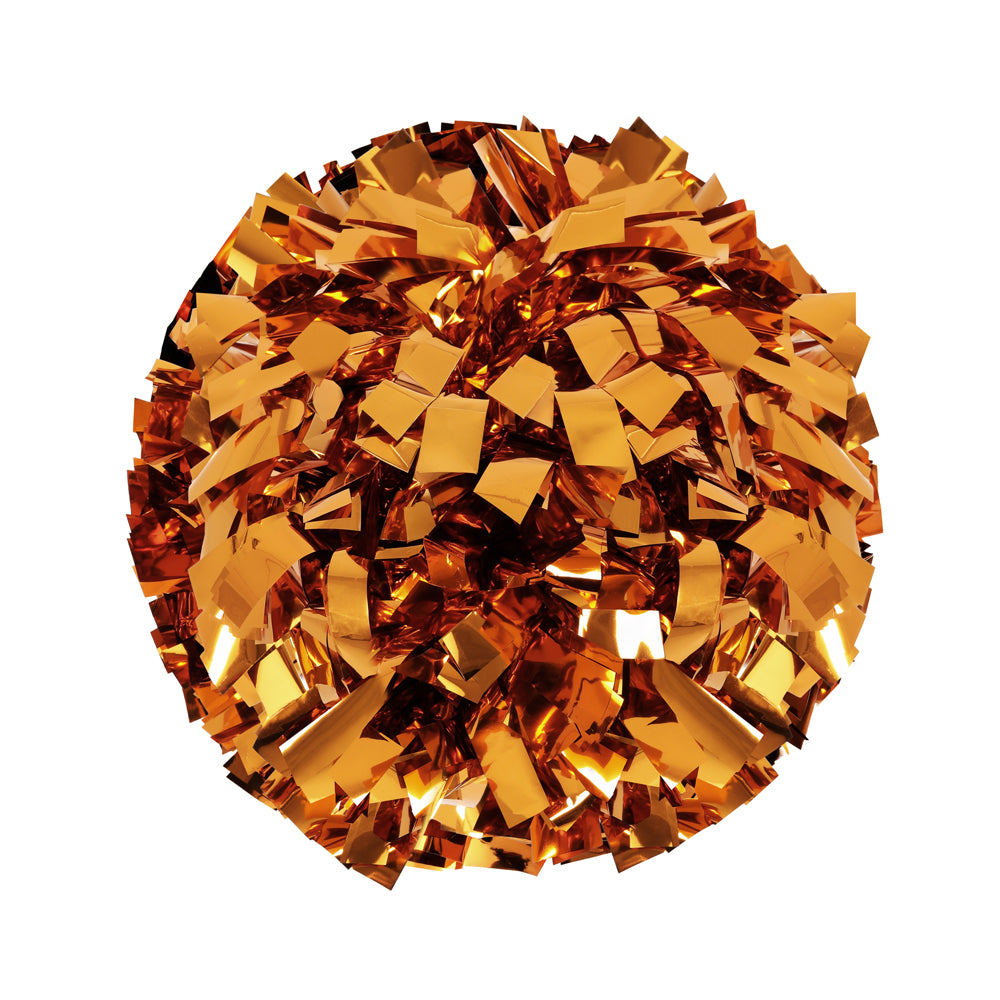 Just For Kix 6" Solid Metallic Pom – High-Energy, Lightweight Cheer & Dance Pom (Sold Individually)