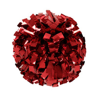 Just For Kix 6" Solid Metallic Pom – High-Energy, Lightweight Cheer & Dance Pom (Sold Individually)