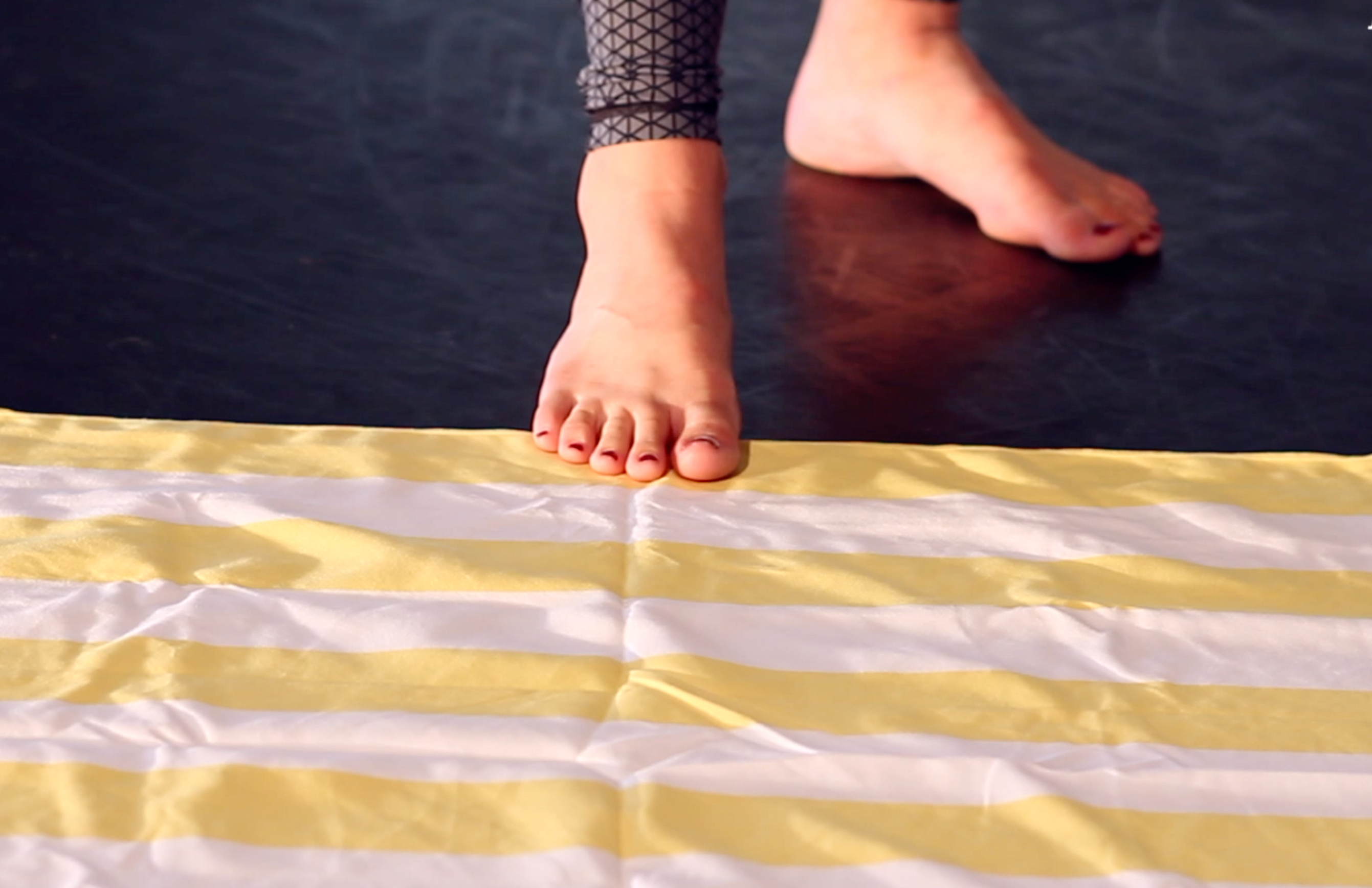 Towel Grip Technique for Foot Strengthening in Dance