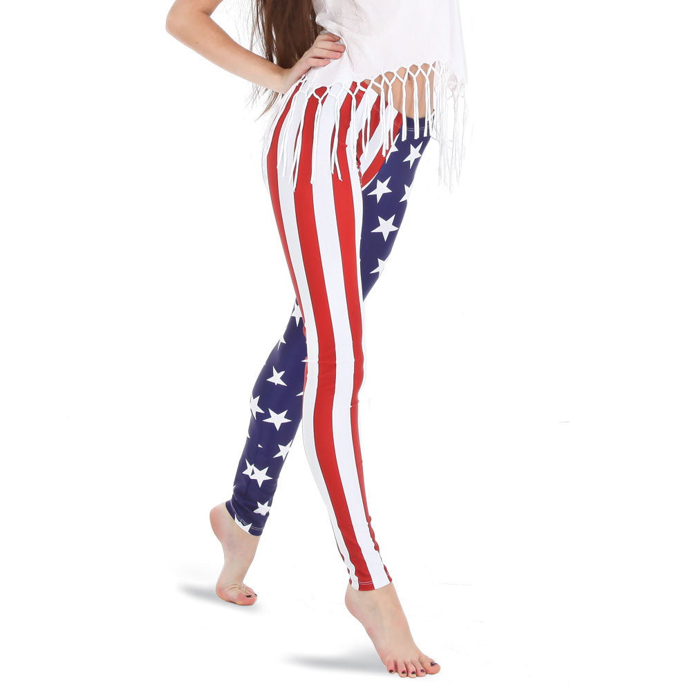 Cool Patriotic Leggings