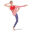 Alexandra American Flag Leggings