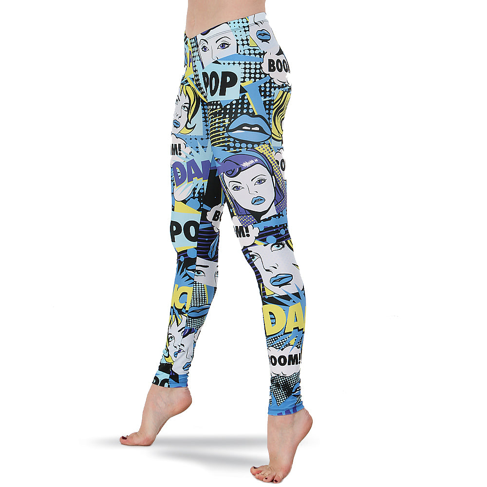 Girls Pow Leggings