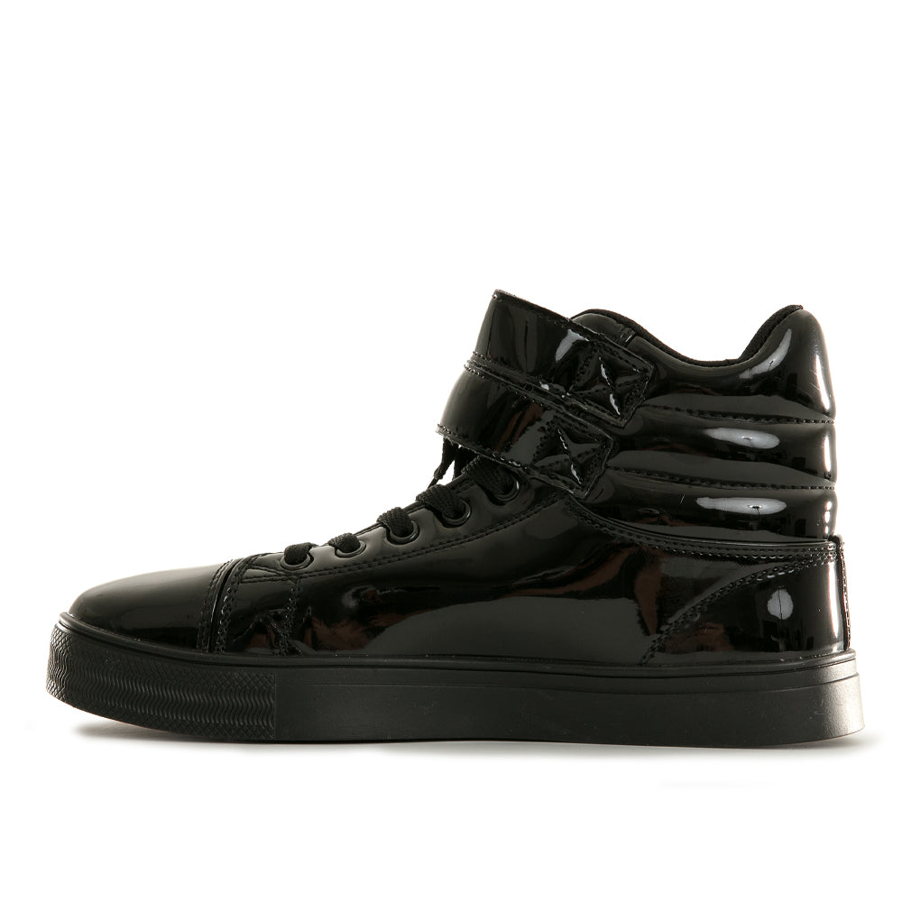 Alexandra Glossy Sneaker - Hi-Top Alexandra Sneaker