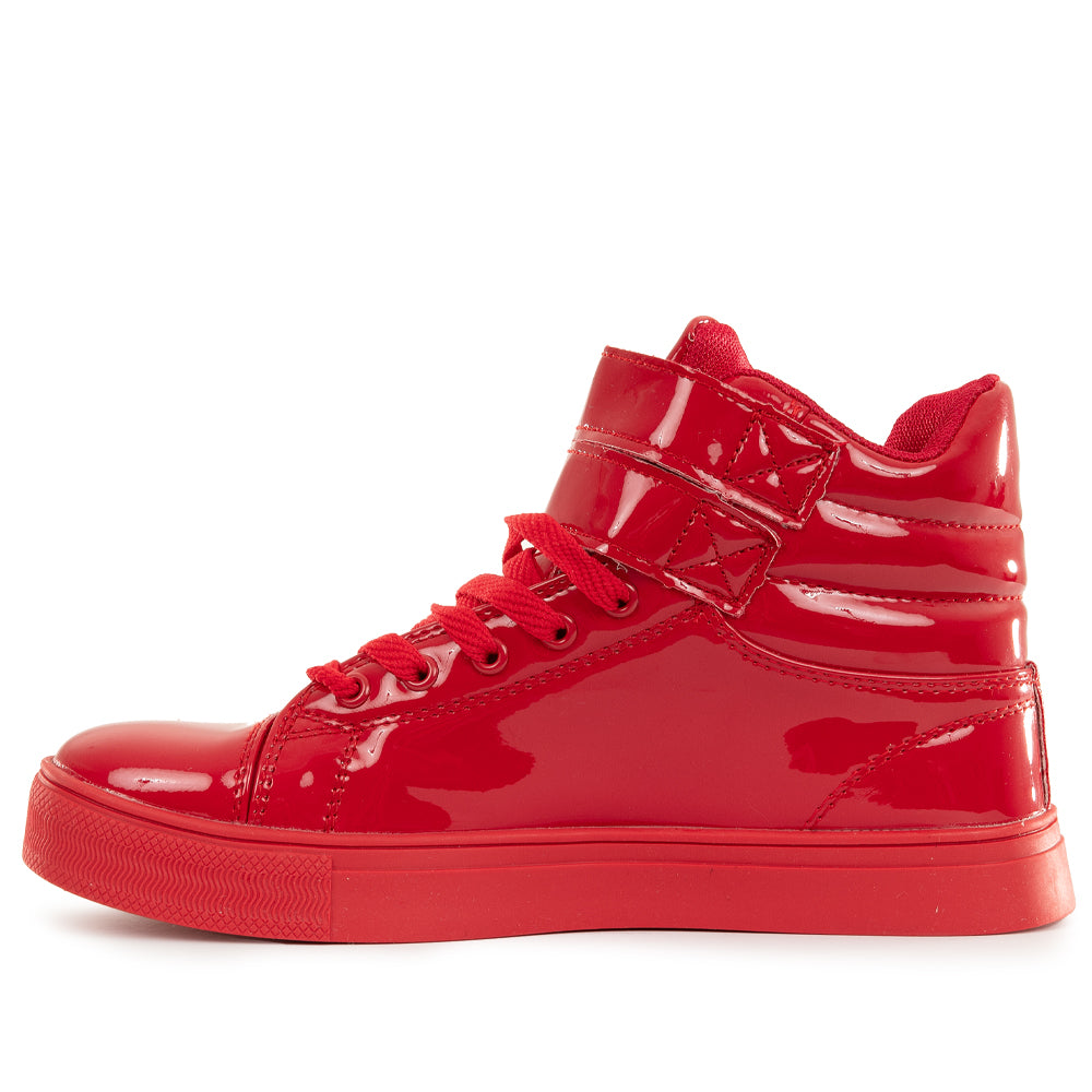 Alexandra Glossy Sneaker - Hi-Top Alexandra Sneaker