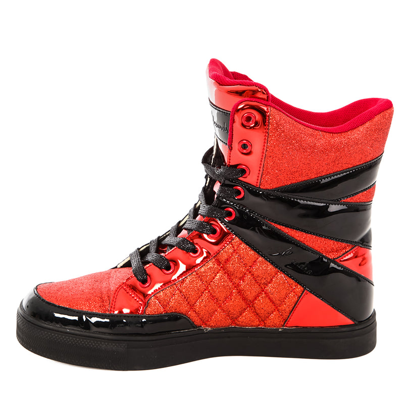 Alexandra Glitter High Top Sneaker