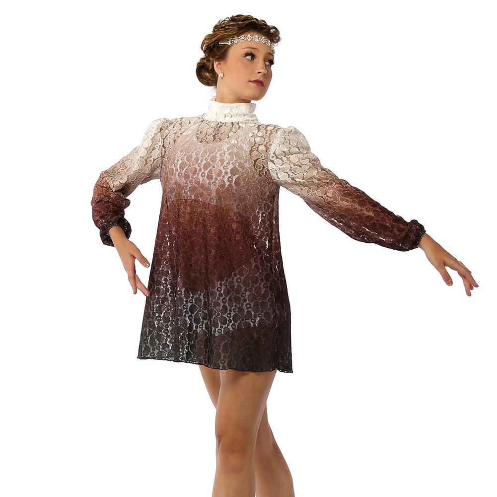 Alexandra Burgundy Lace Dress - Just For Kix Alexandra Burgundy Lace Dress - Just For Kix