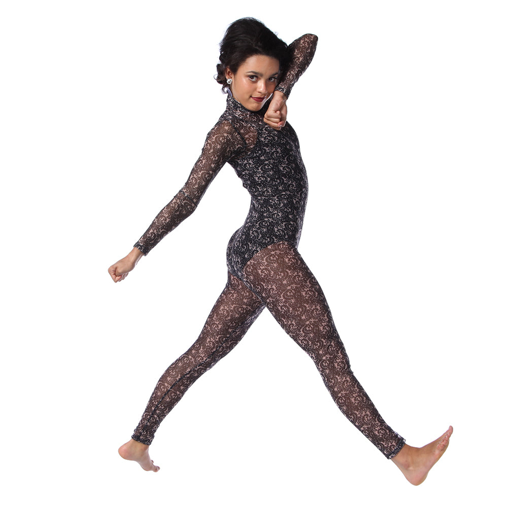 Mash Unitard Dark Romance Mesh Unitard : AC5288 - Just For Kix