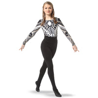 Deco Long Sleeve Leotard