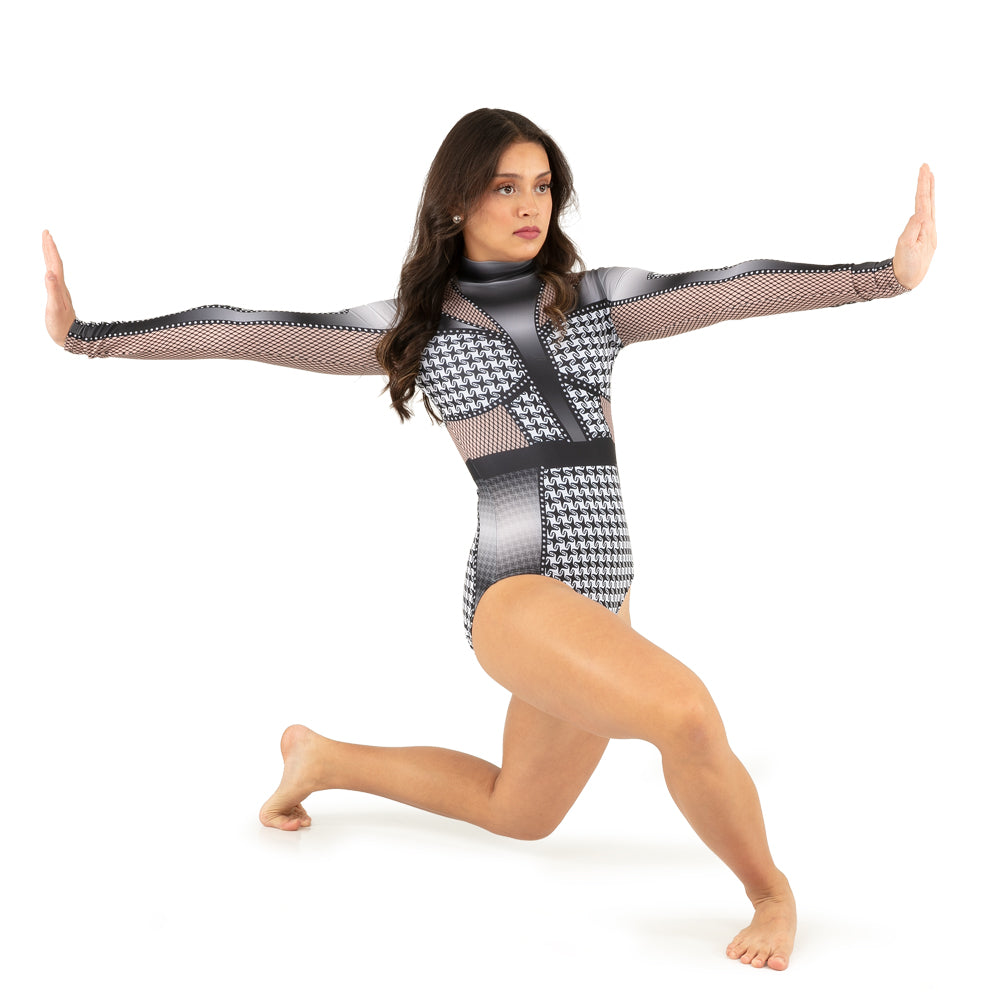 Beautiful Emotion Mesh Unitard - Just For Kix - Just For Kix