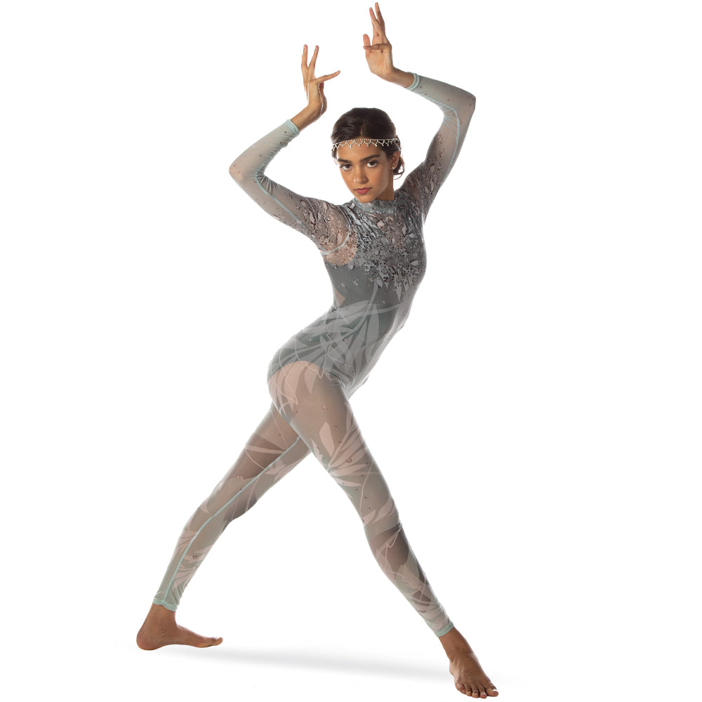 Whimsical Mesh Unitard - Designed for Your Dance Performance