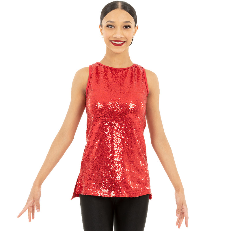 Youth Sequin Tunic Top