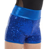 Kids Sequin High Waist Short