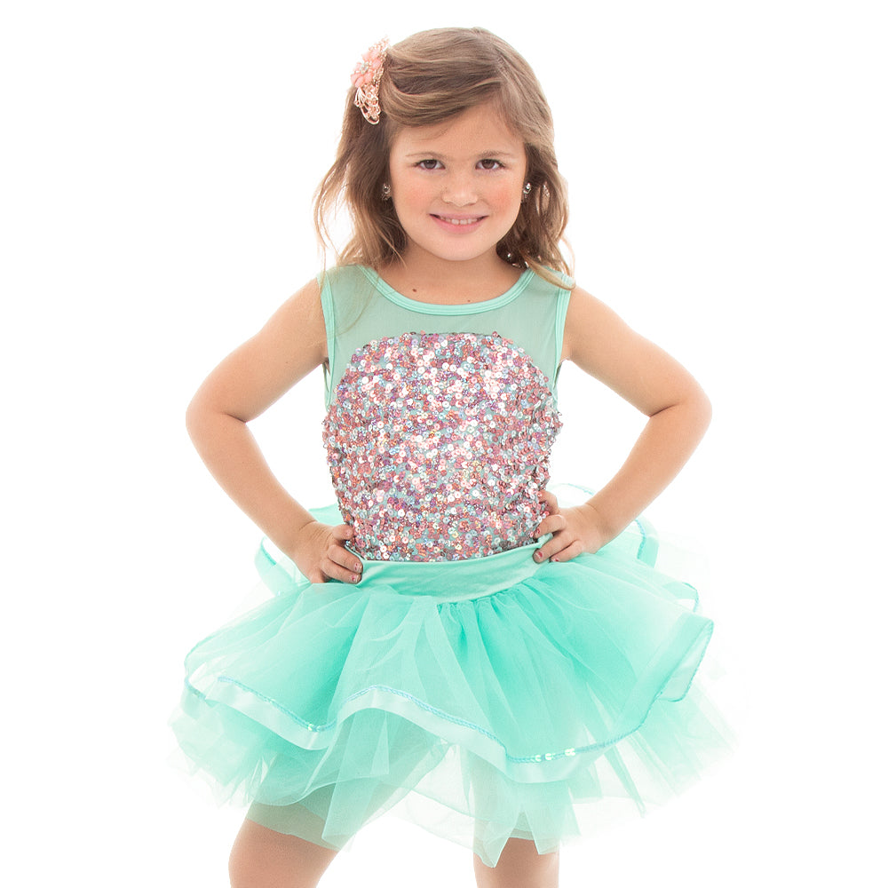 green emerald velvet dress Elf's Dress Leotard main image 0