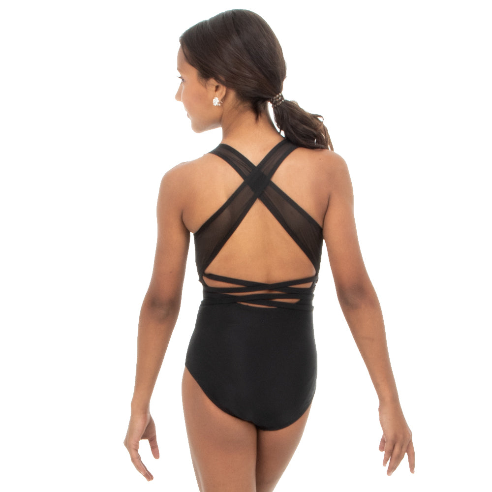 Youth V-Neck Tank Leotard - Just For Kix