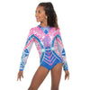 Youth Walk the Walk Sequin Leotard