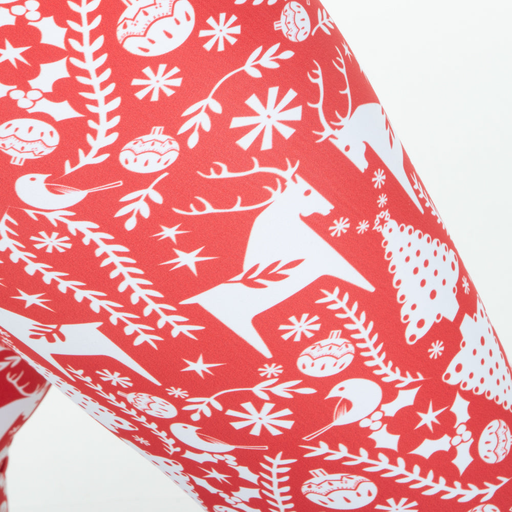 Christmas Adult Leggings Fairisle