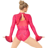 Damask Long Sleeve Leotard