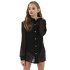 Youth Sheer Collared Overdress Shirt