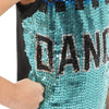 Ombre Checker Dance Sequin Jersey