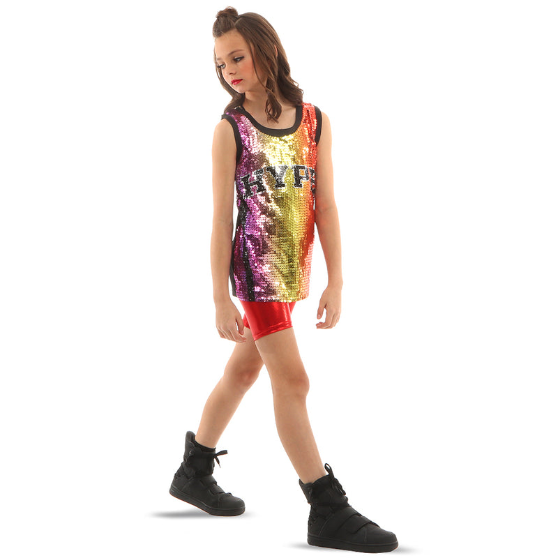 Youth Hype Ombre Sequin Jersey