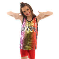 Hype Ombre Sequin Jersey