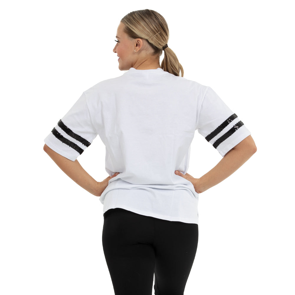 Game Day Sequin Jersey T-Shirt (AC6481) – Just For Kix