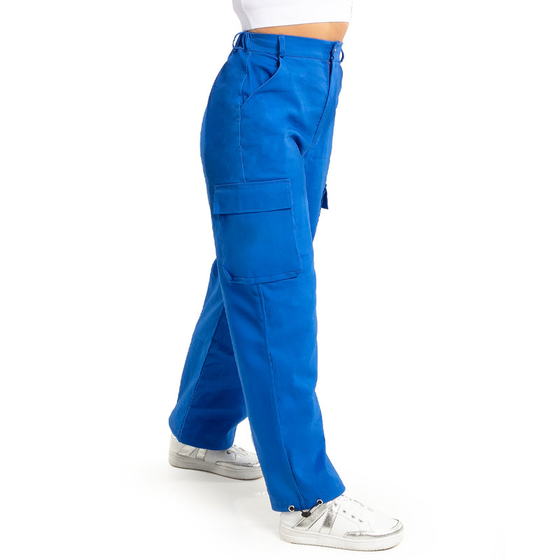 Cargo Parachute Wide Leg Cinched Pants