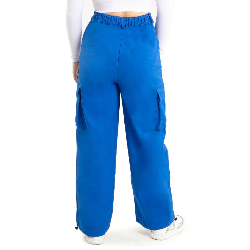 Cargo Parachute Wide Leg Cinched Pants