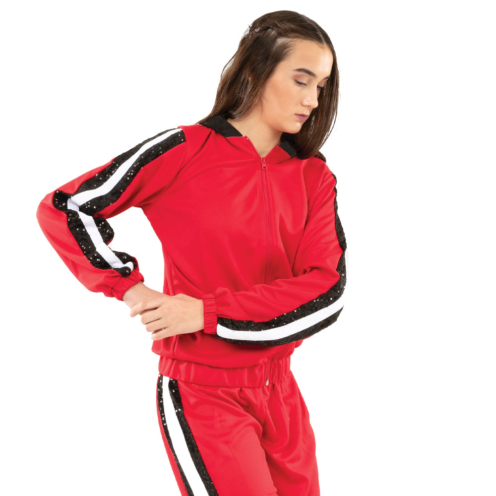 Youth Sequin Stripe Jacket