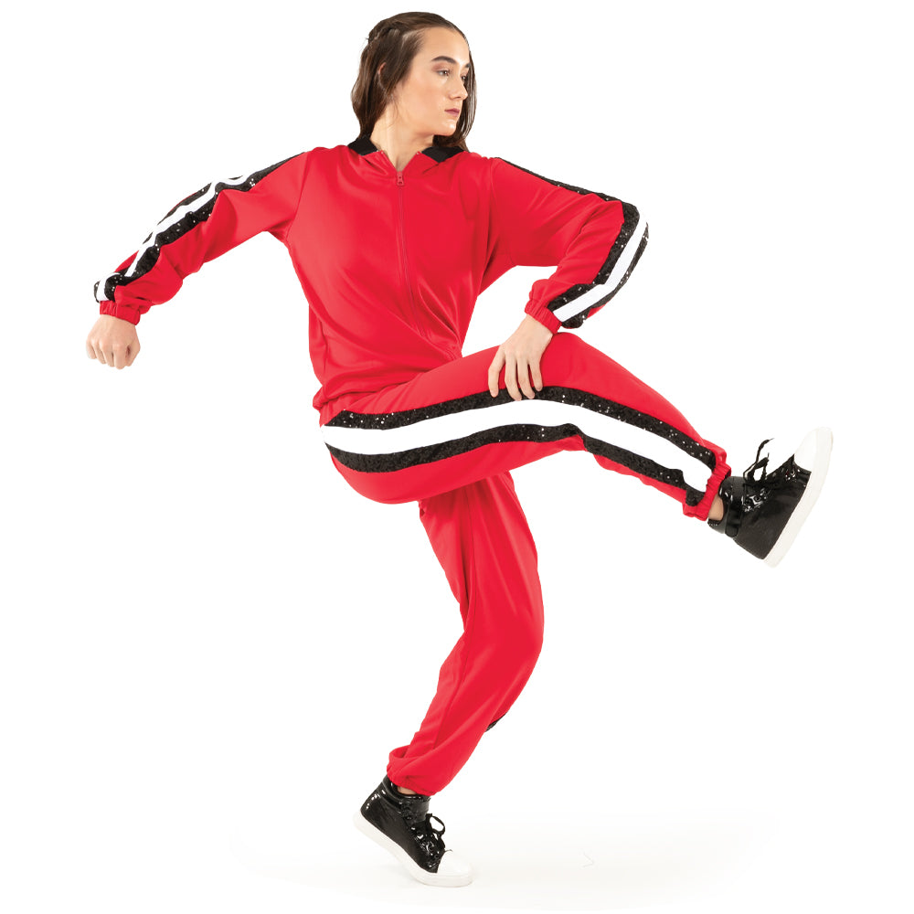 Youth Sequin Stripe Joggers