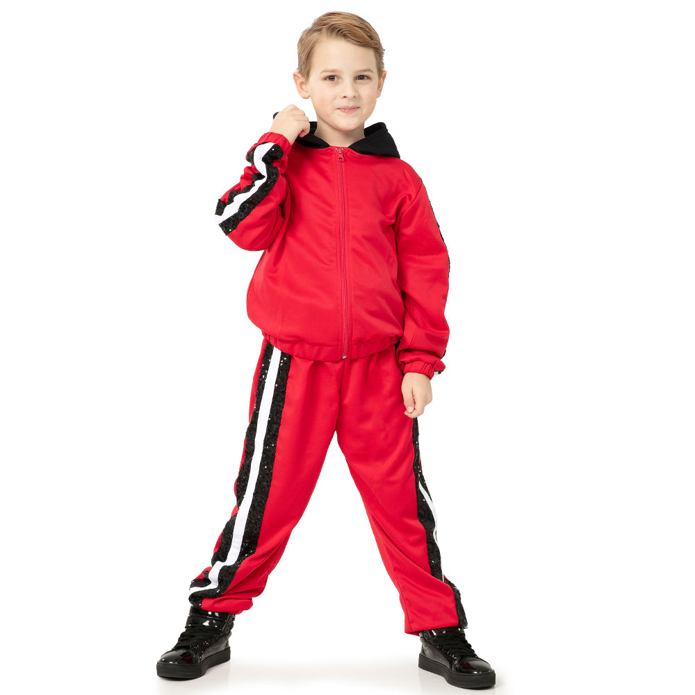 Youth Sequin Stripe Joggers