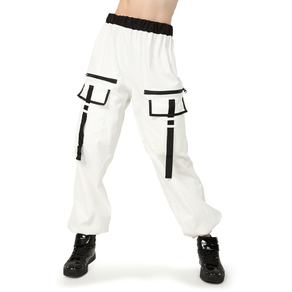 Contrast Cargo Pants