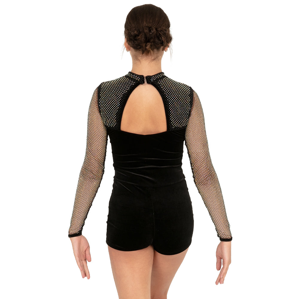 Custom Inked Lycra/Mesh Raglan Sleeved Biketard main image 1