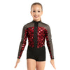 Youth Sequin Broadway Long Sleeve Chicago Biketard