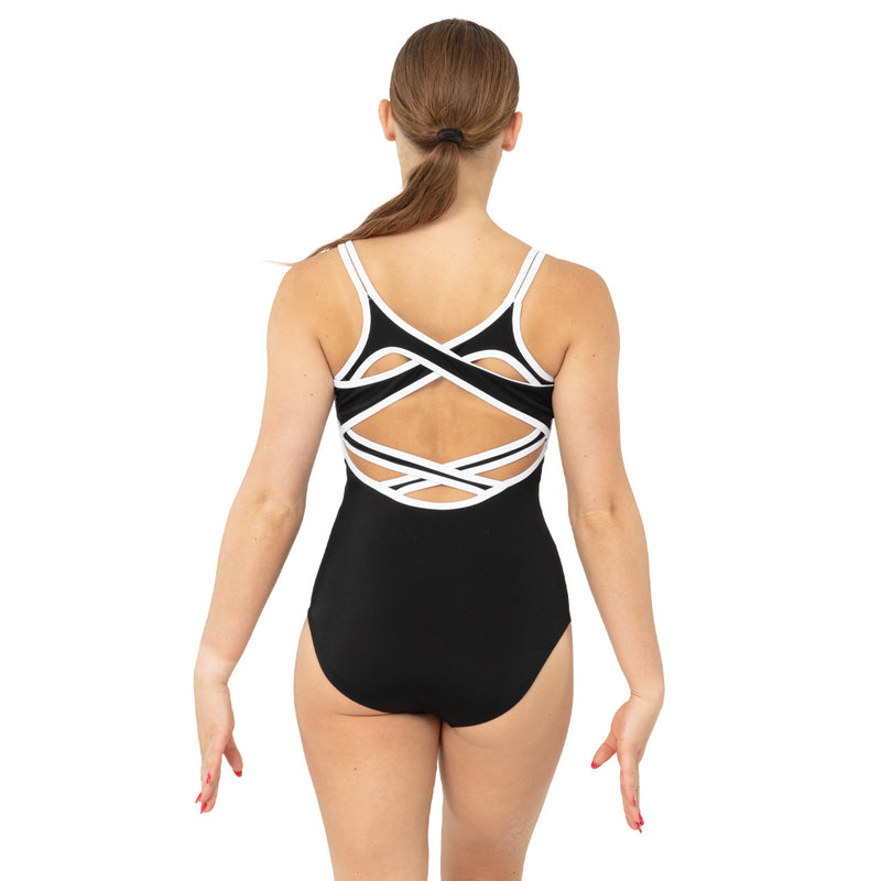Spaghetti Cross Back Leotard AC6602 Just For Kix