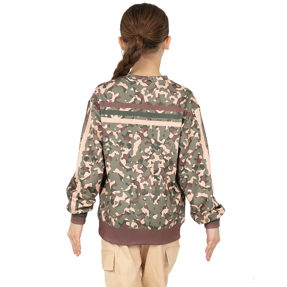 Youth Camo Crewneck