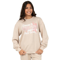 Sugar plums danced in their head Holiday Crewneck sweater