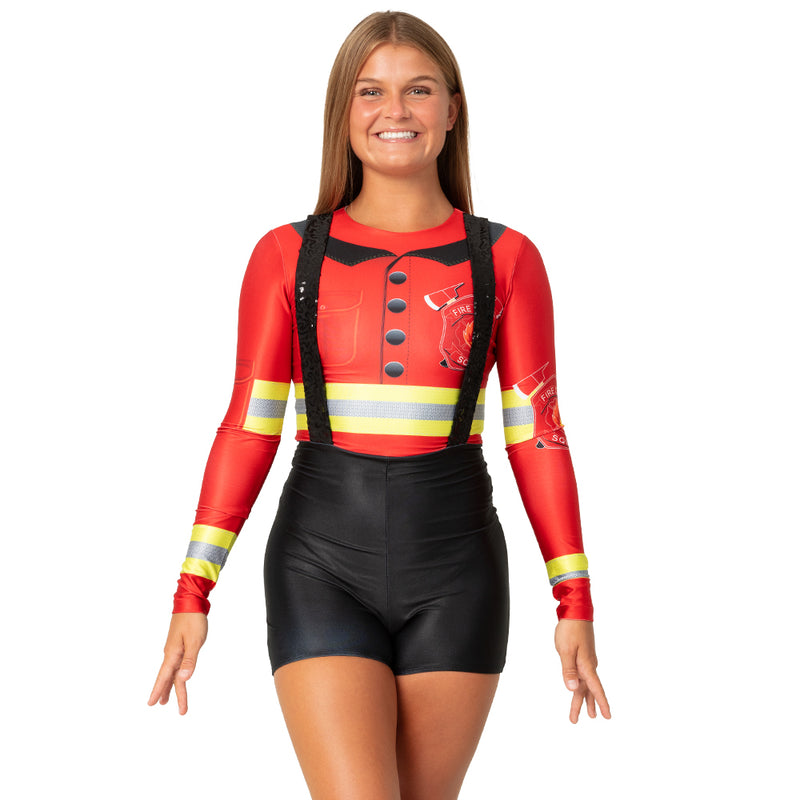 Firefighter Long Sleeve Biketard
