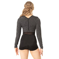 Pin Stripe Long Sleeve Performance Biketard