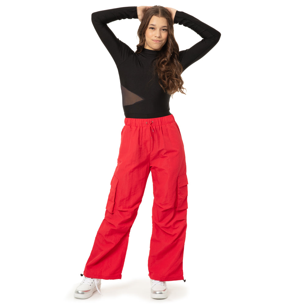 Long Sleeve Mesh Cutout Biketard