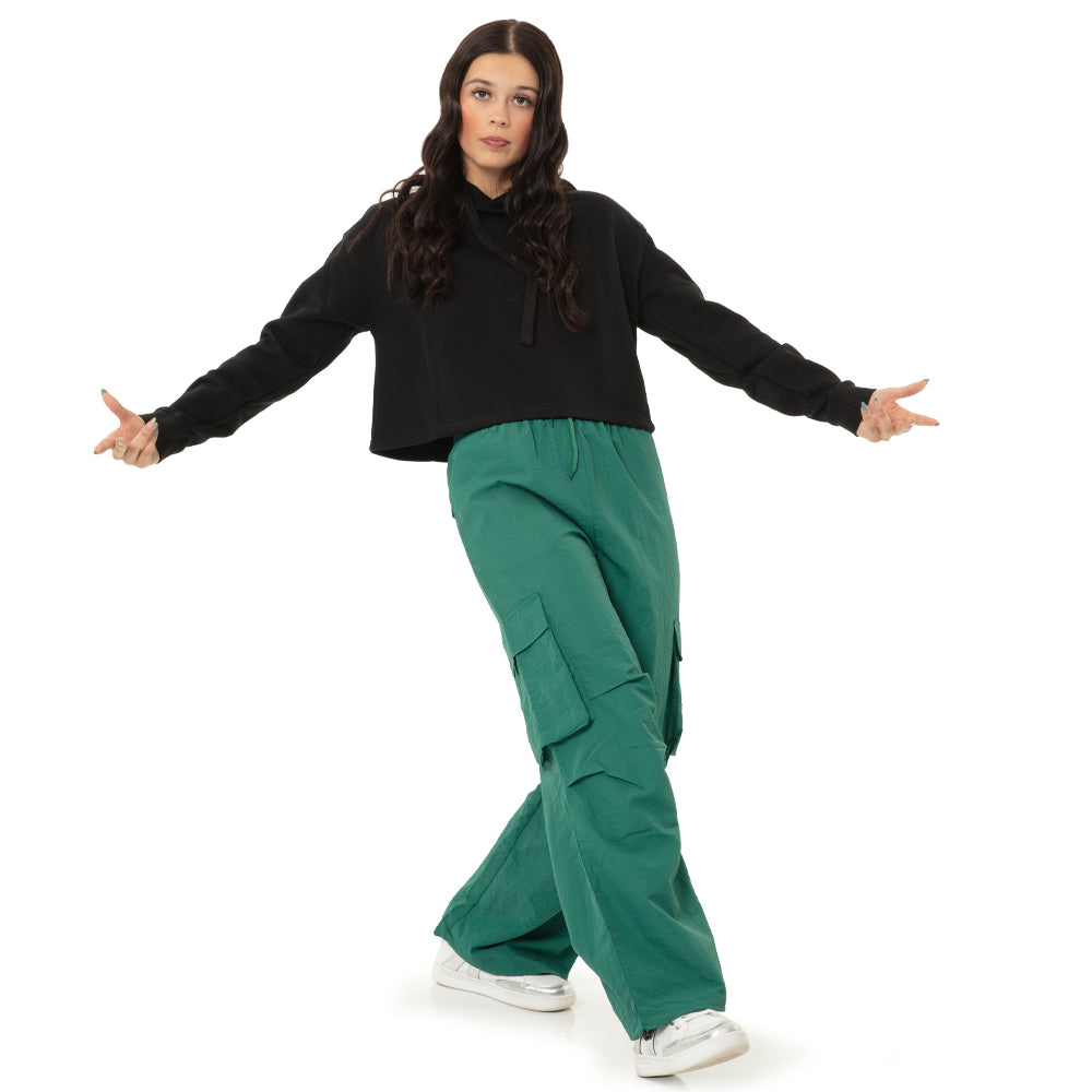 Youth Utility Pocket Wide Leg Cargo Pant