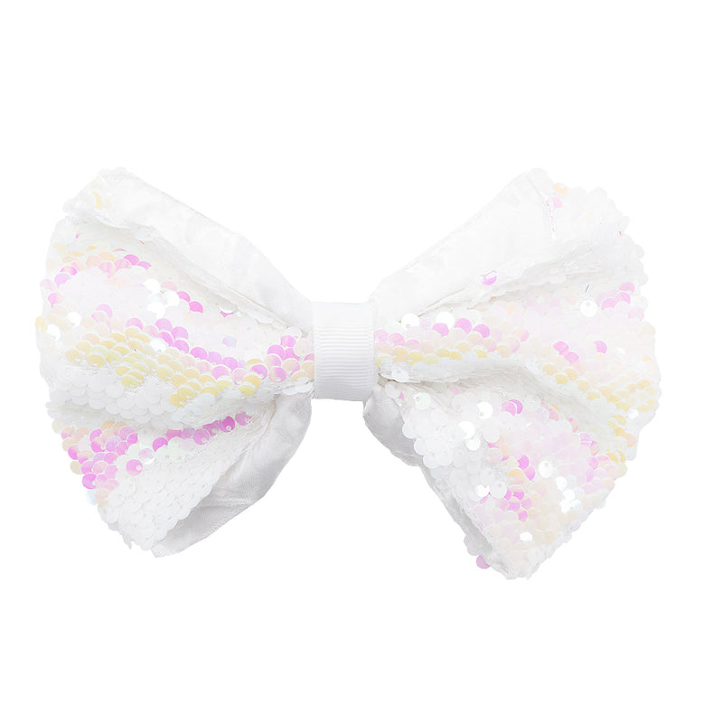 Large Sequin Hair Bow