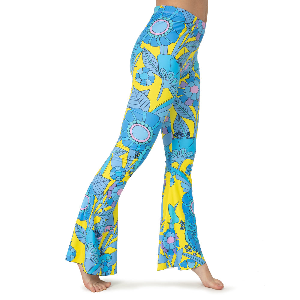 60s Floral Bell Bottoms Pants : BTM5051 - Just For Kix