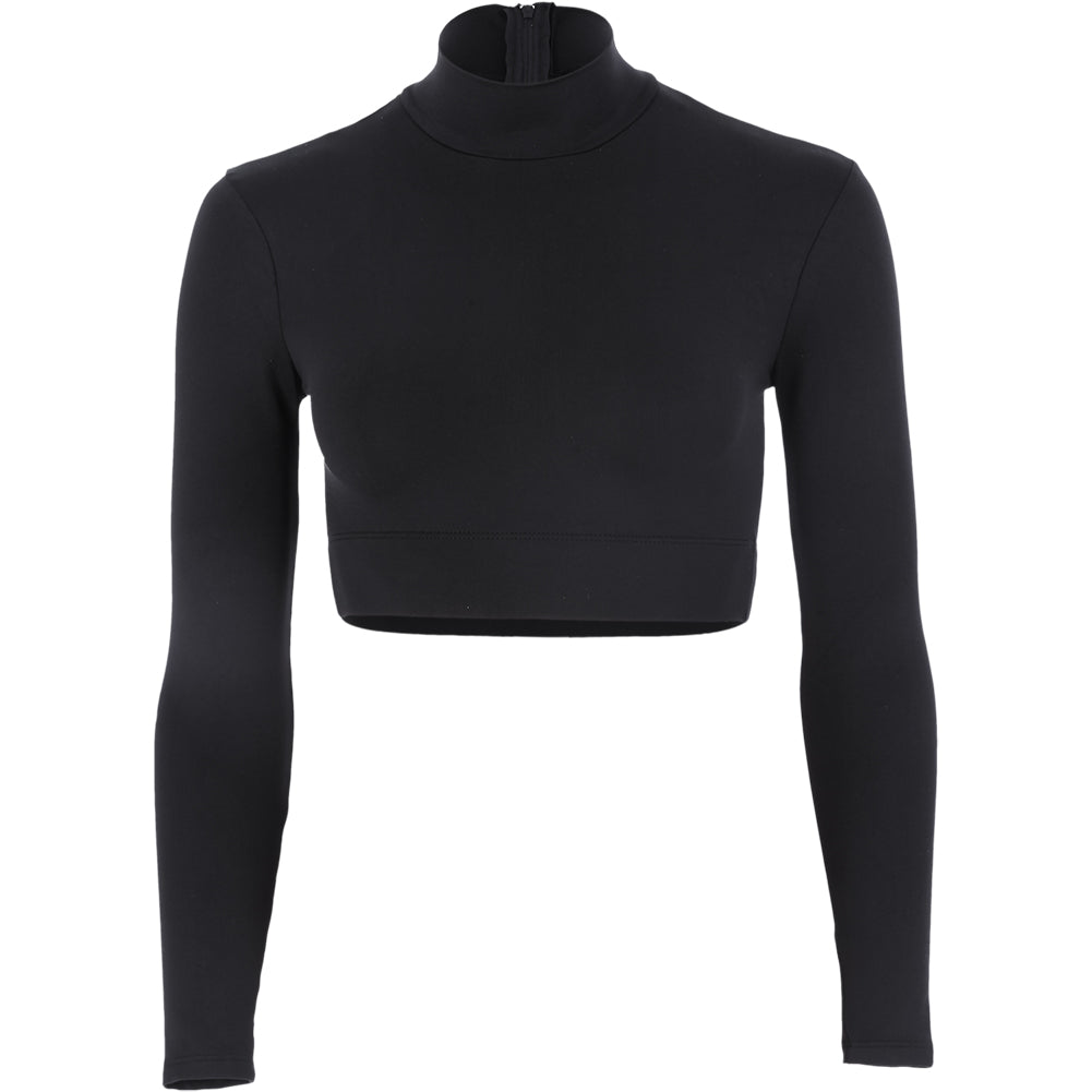 BODILE BODY GLOSS CROP長袖トップス S/M Body Wrappers Long Sleeve Crop : BWP206 – Just For Kix